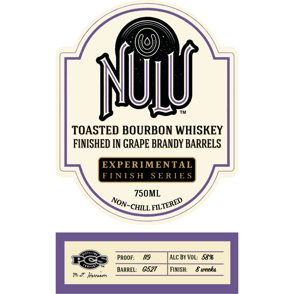 Nulu Toasted Bourbon Finished in Grape Brandy Barrels