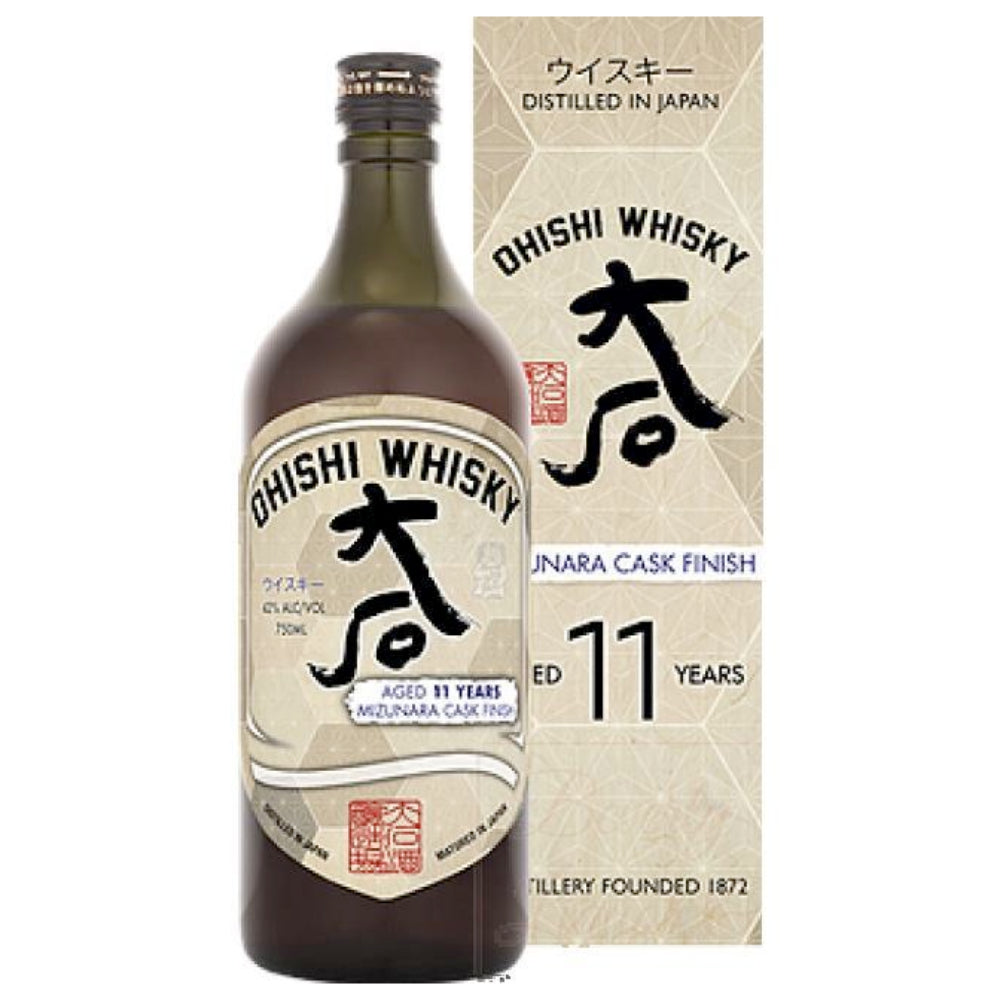 Ohishi 11 Year Old Mizunara Cask Finish Whisky