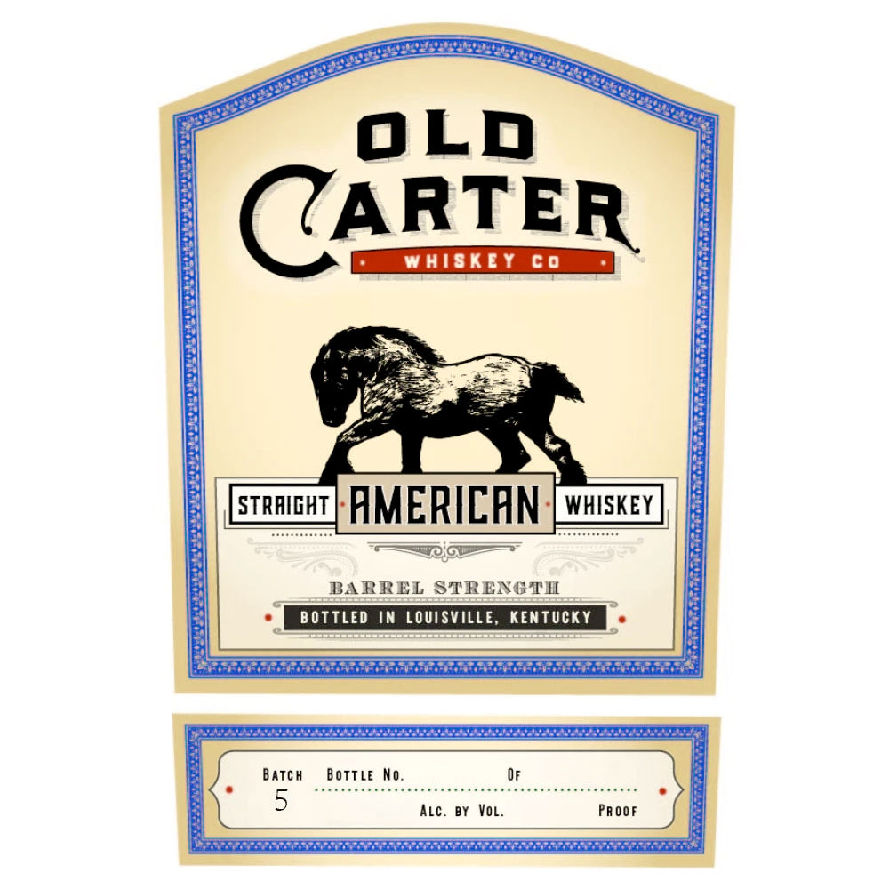 Old Carter American Whiskey Batch 5