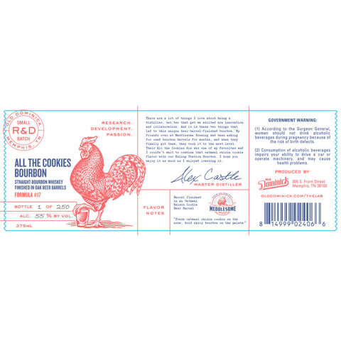 Old Dominick All The Cookies Bourbon 375mL