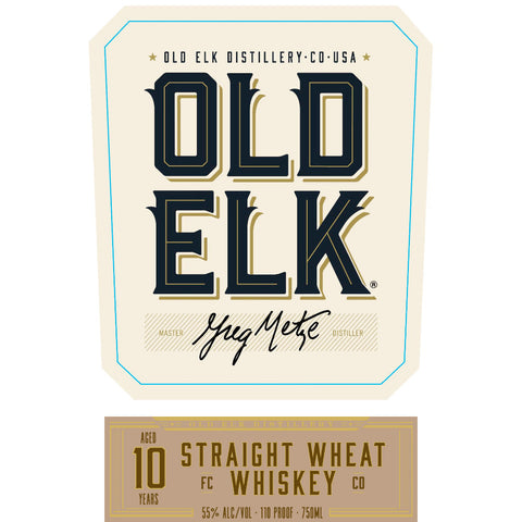 Old Elk 10 Year Old Straight Wheat Whiskey