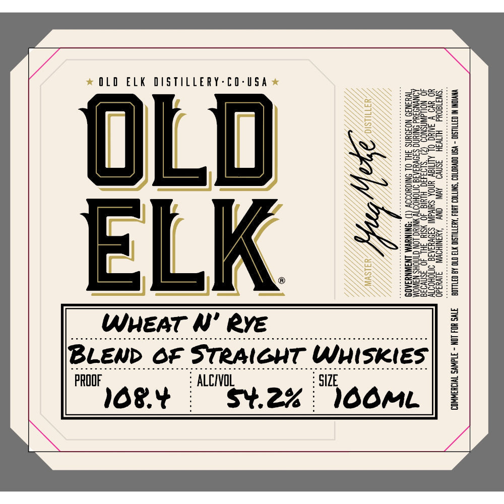 Old Elk Wheat N’ Rye Blend of Straight Whiskies