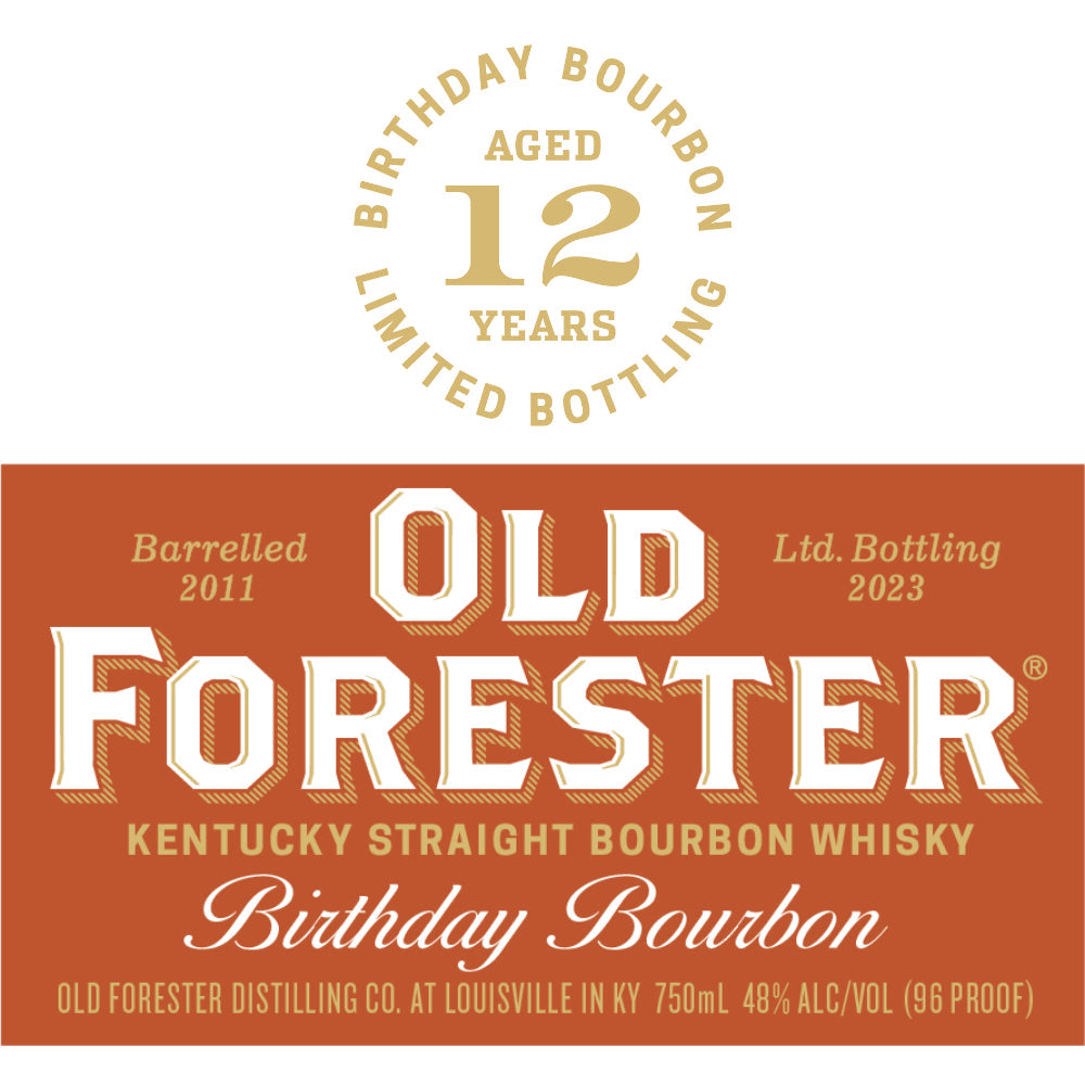 Old Forester Birthday Bourbon 2023