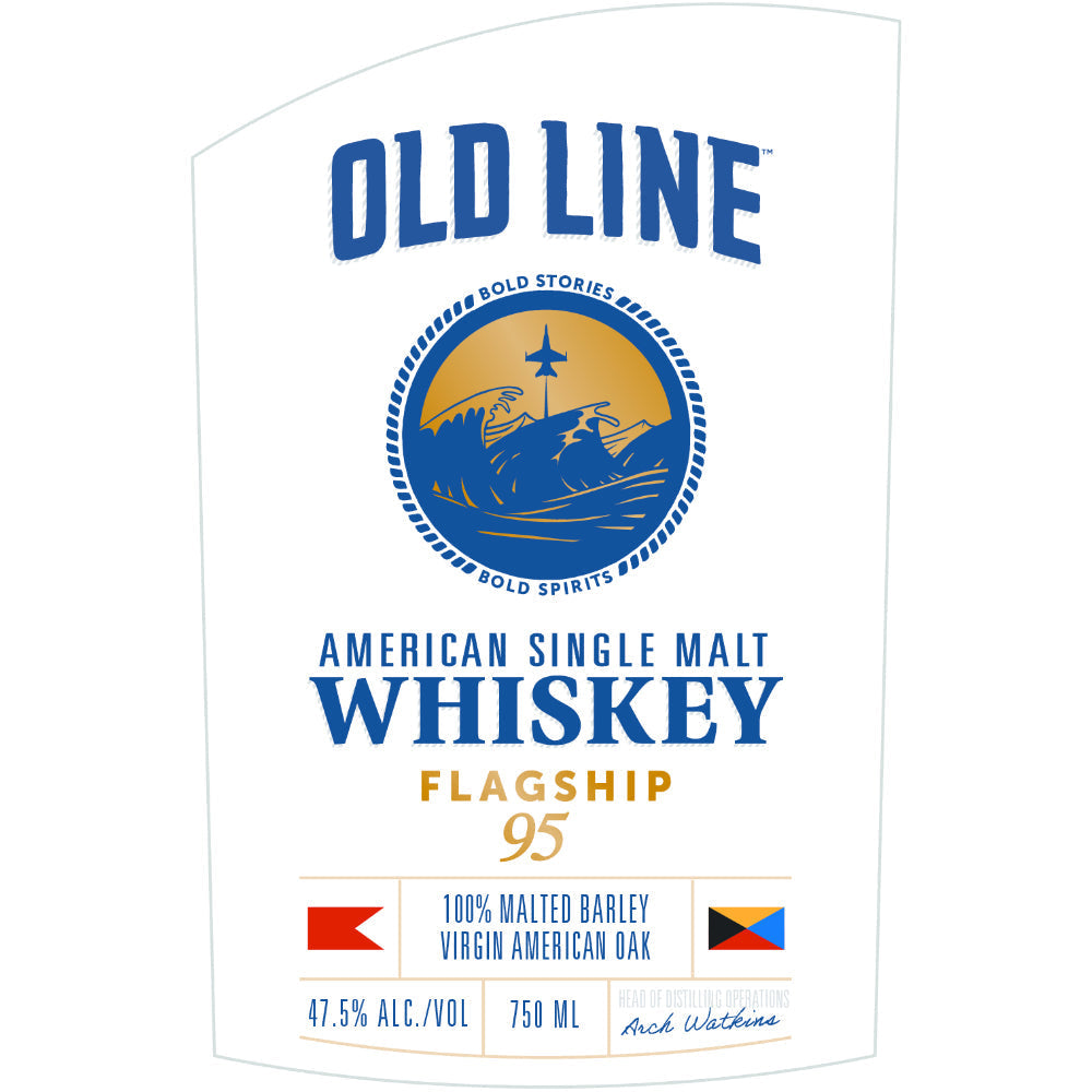 Old Line Flagship 95 American Single Malt Whiskey