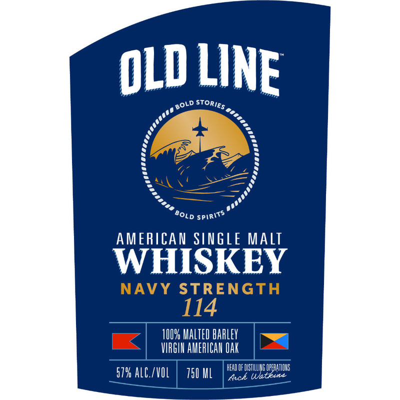 Old Line Navy Strength 114 American Single Malt Whiskey
