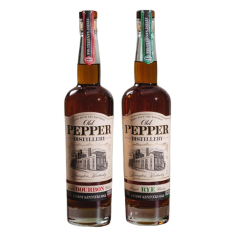 Old Pepper Finest Kentucky Bourbon & Rye Bundle