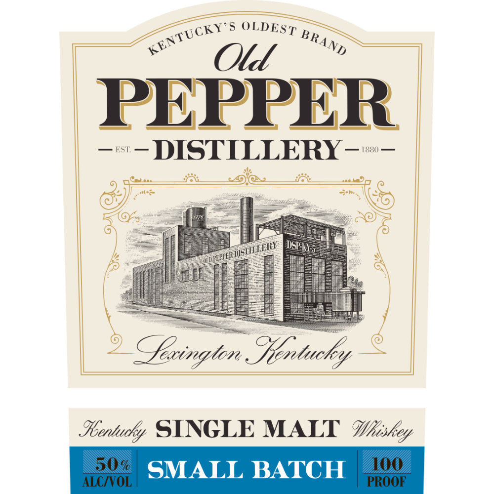 Old Pepper Small Batch Single Malt Whiskey