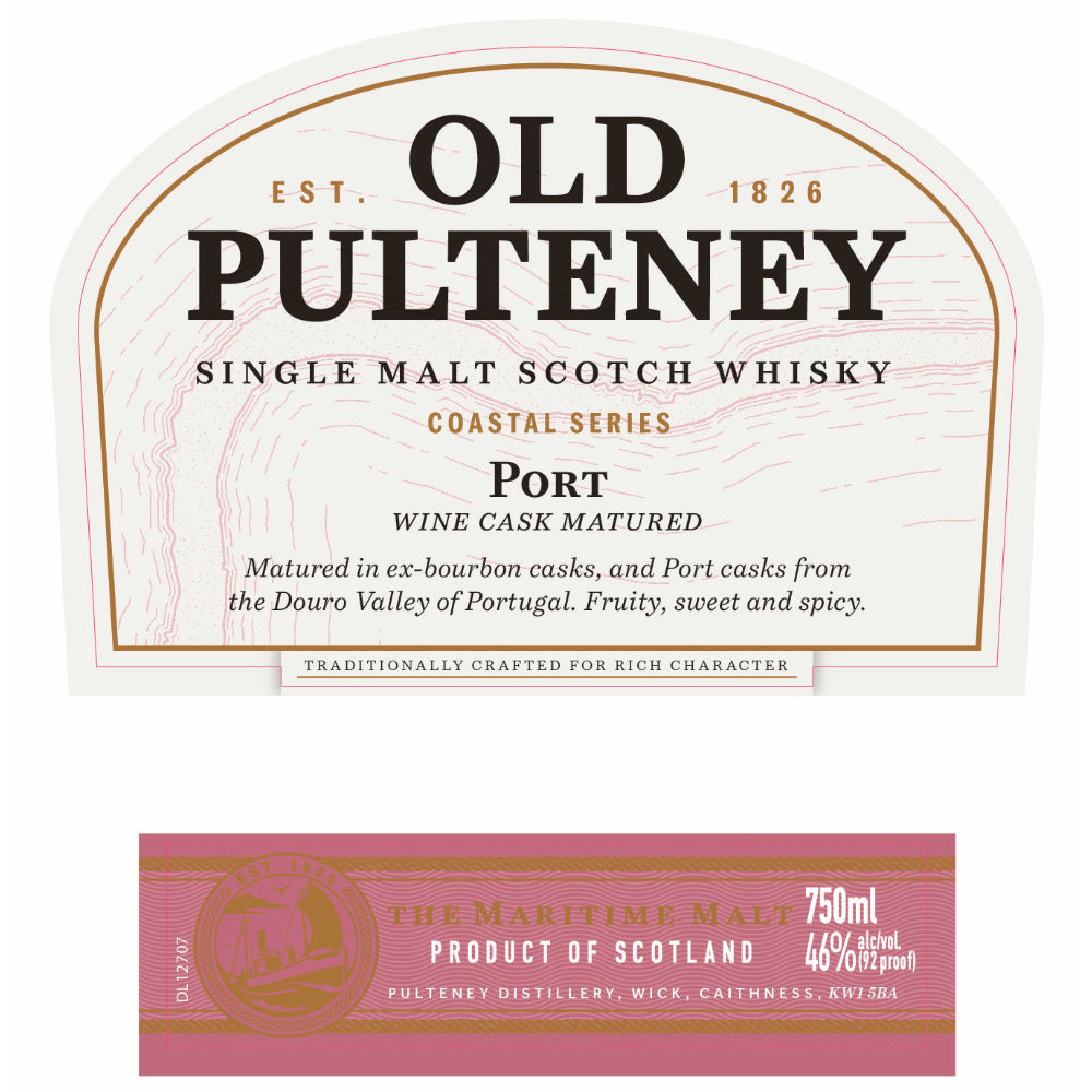 Old Pulteney Coastal Series Port Wine Cask Matured