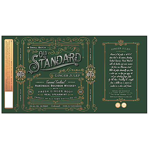 Old Standard Ginger Julep Canned Cocktail