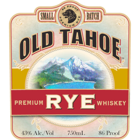 Old Tahoe Rye Whiskey