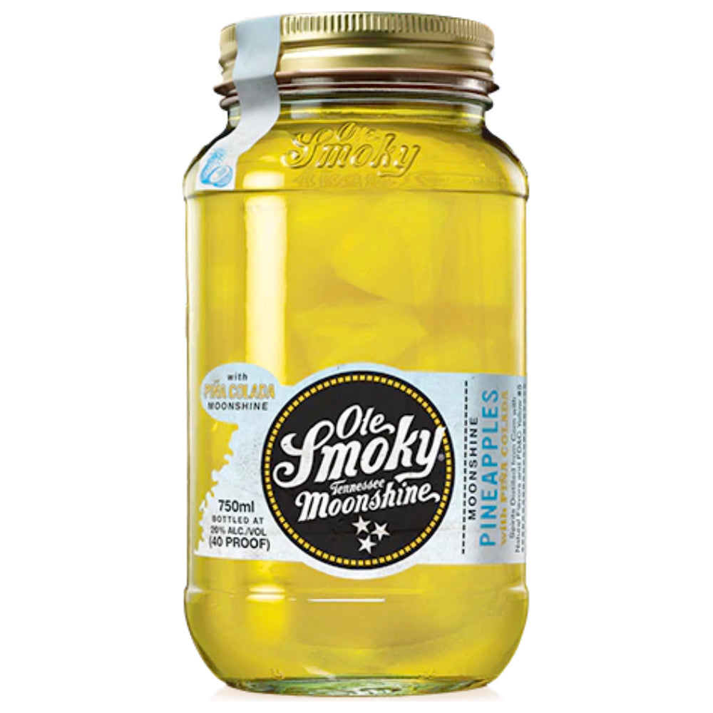 Ole Smoky Moonshine Pineapples With Pina Colada