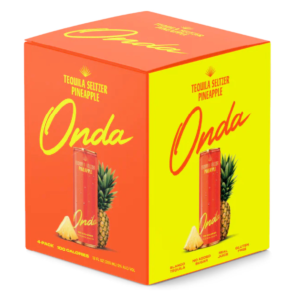 Onda Tequila Seltzer Pineapple 4 Pack