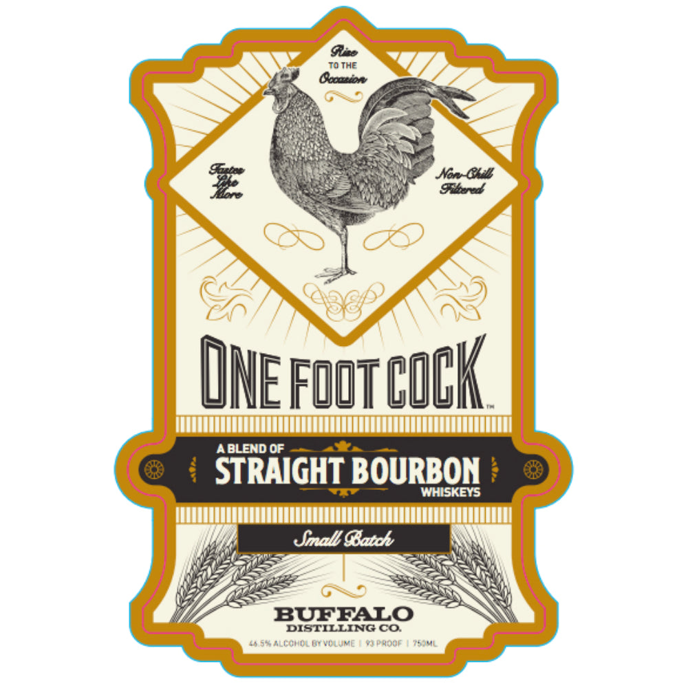 One Foot Cock Blend Of Straight Bourbons