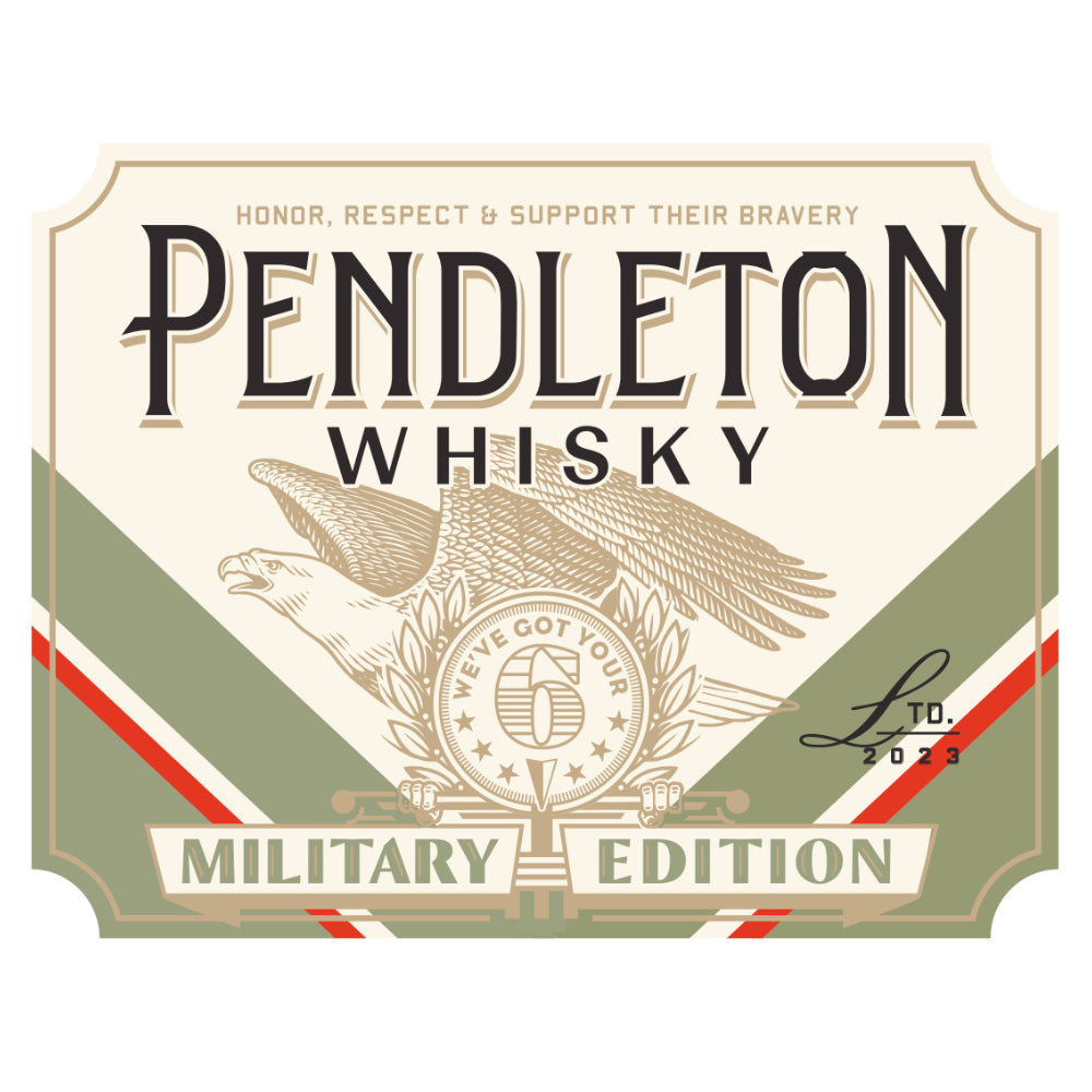 Pendleton Military Appreciation Bottle Whisky 2023