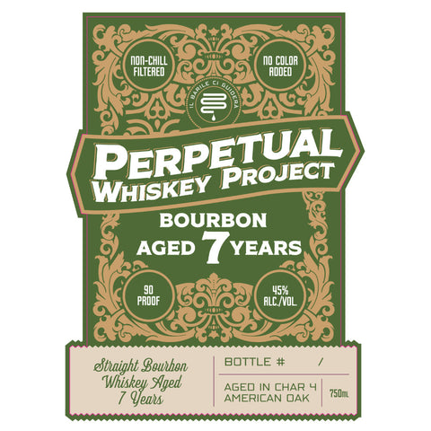 Perpetual Whiskey Project 7 Year Old Straight Bourbon