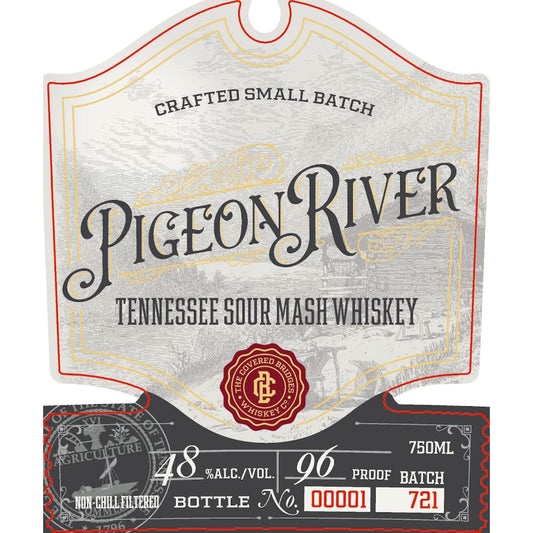 Pigeon River Tennessee Sour Mash Whiskey