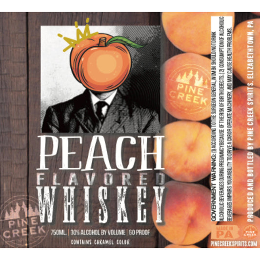 Pine Creek Spirits Peach Flavored Whiskey