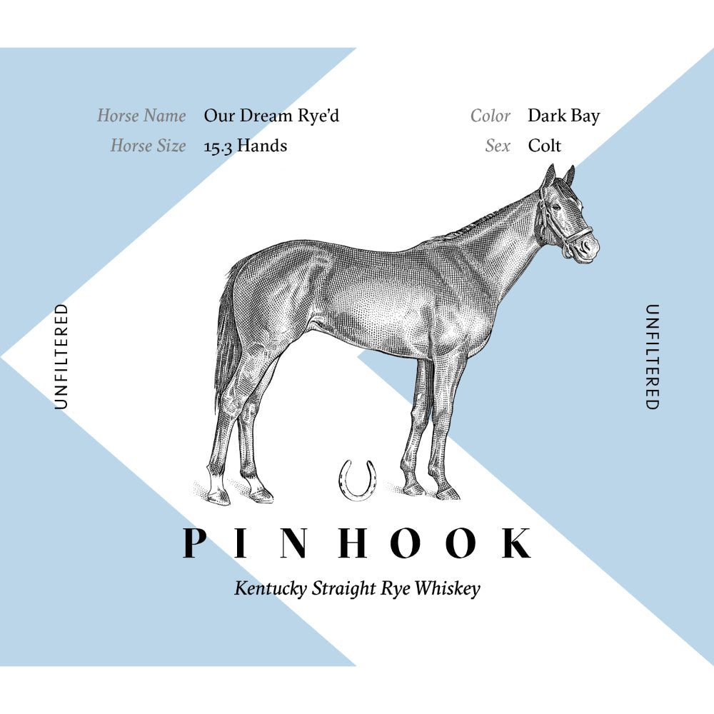 Pinhook Our Dream Rye’d High Proof Kentucky Straight Rye 2023 Release