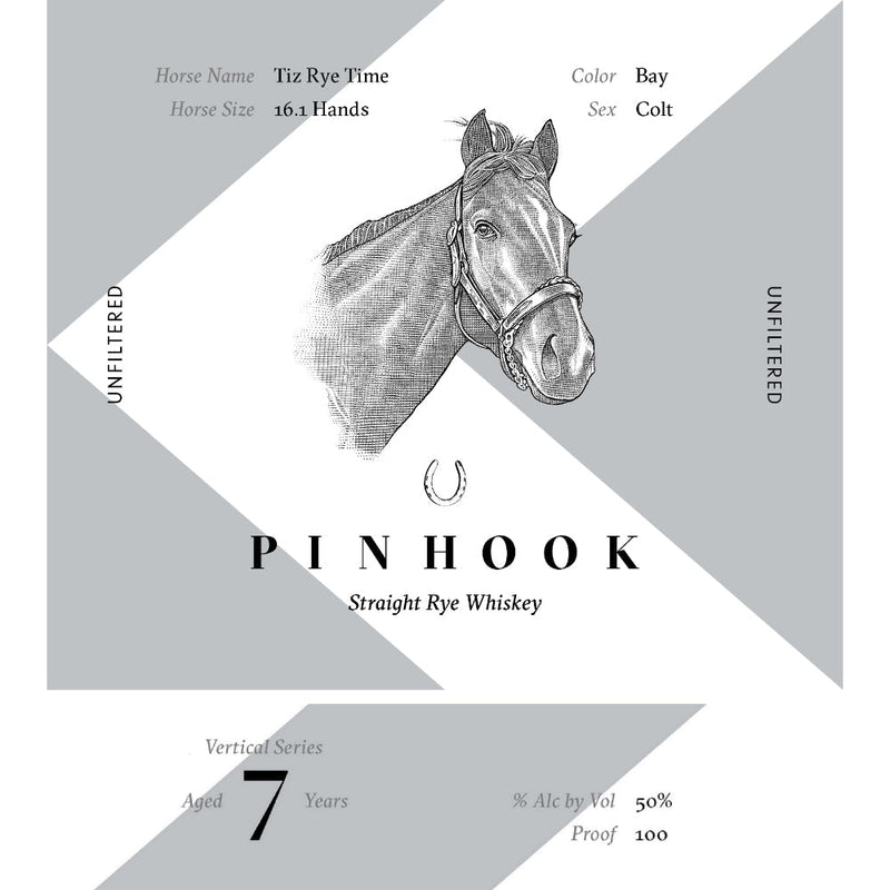 Pinhook Tiz Rye Time 7 Year Vertical Series 2023 Release