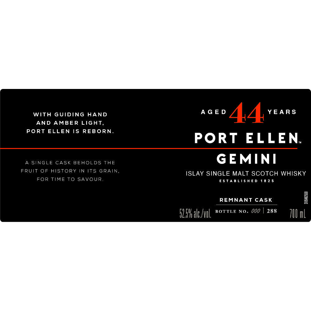 Port Ellen 44 Year Old Gemini Remnant Cask