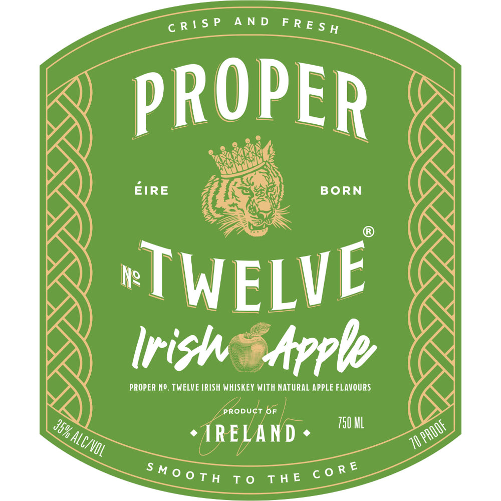 Proper No. Twelve Irish Apple Whiskey by Conor Mcgregor 1L