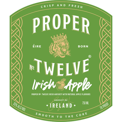 Proper No. Twelve Irish Apple Whiskey by Conor Mcgregor 1L