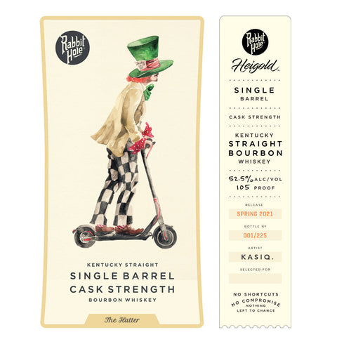 Rabbit Hole Single Barrel Cask Strength The Hatter