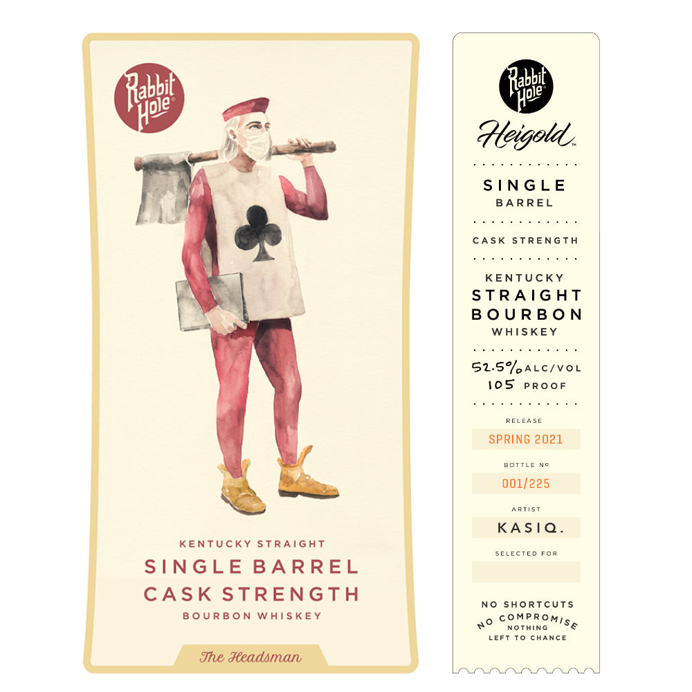 Rabbit Hole Single Barrel Cask Strength The Headsman
