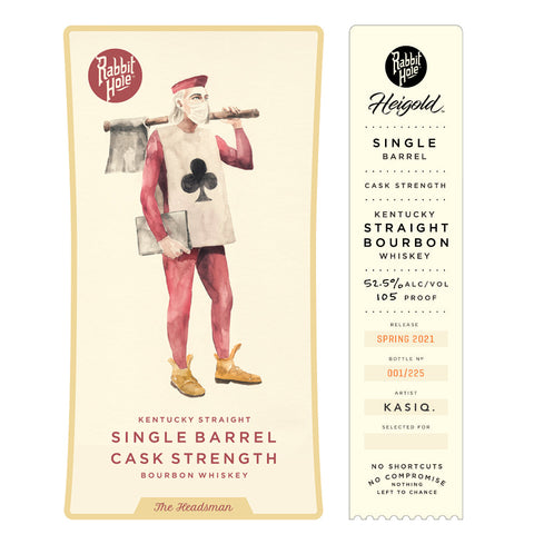 Rabbit Hole Single Barrel Cask Strength The Headsman
