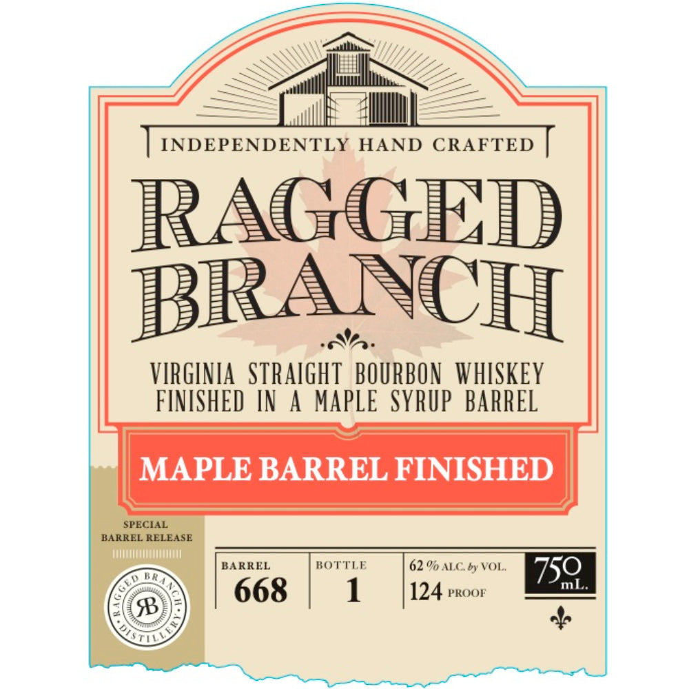 Ragged Branch Maple Syrup Barrel Finished Bourbon