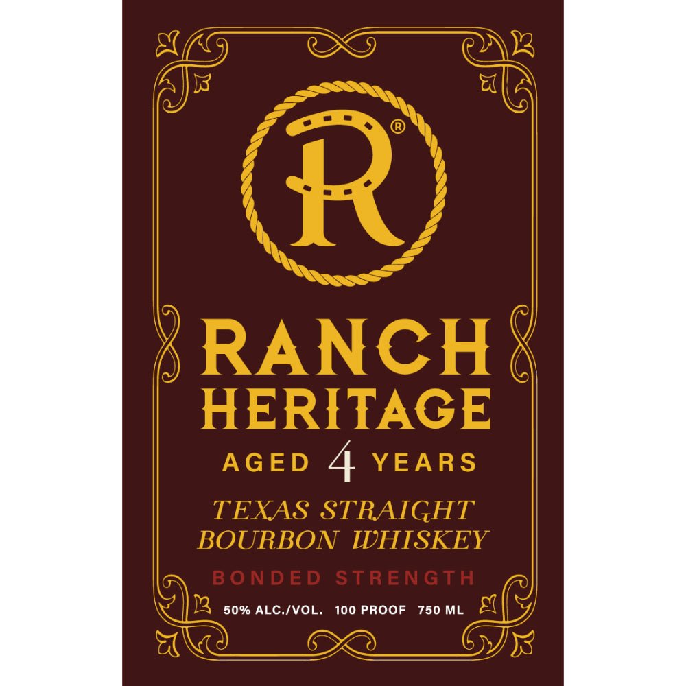 Ranch Heritage Bonded Strength Texas Straight Bourbon