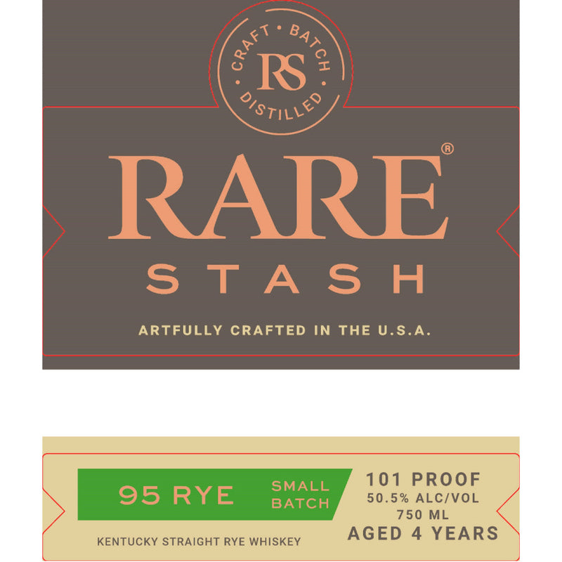 Rare Stash 95 Rye Kentucky Straight Rye