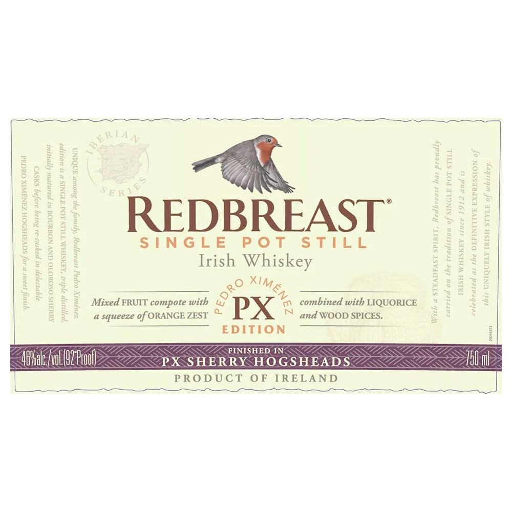 Redbreast Iberian Series PX Sherry Hogsheads Cask