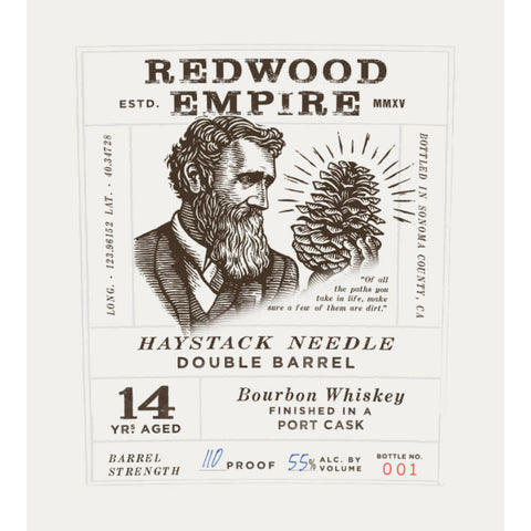 Redwood Empire Haystack Needle 14 Year Old Bourbon Finished in a Port Cask