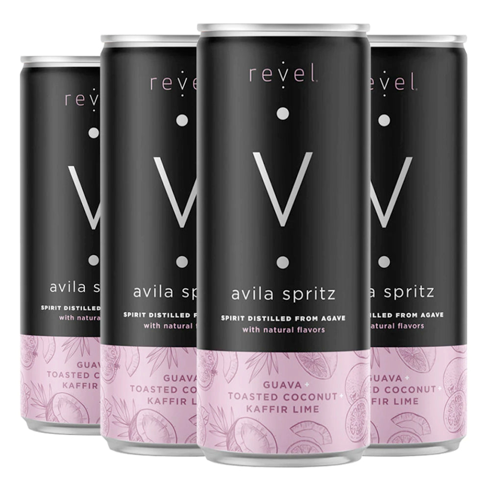 Revel Avila Spritz - Guava + Toasted Coconut + Kaffir Lime 4PK