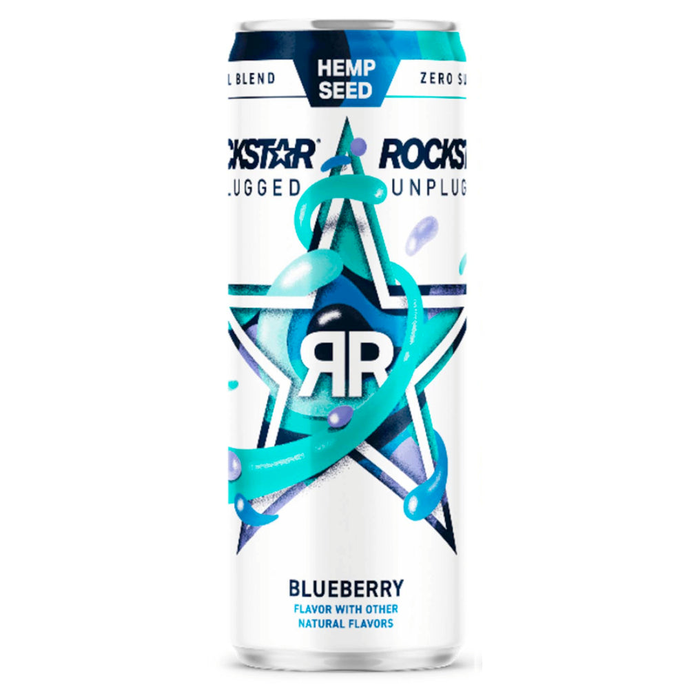 Rockstar Unplugged Blueberry Energy Drink