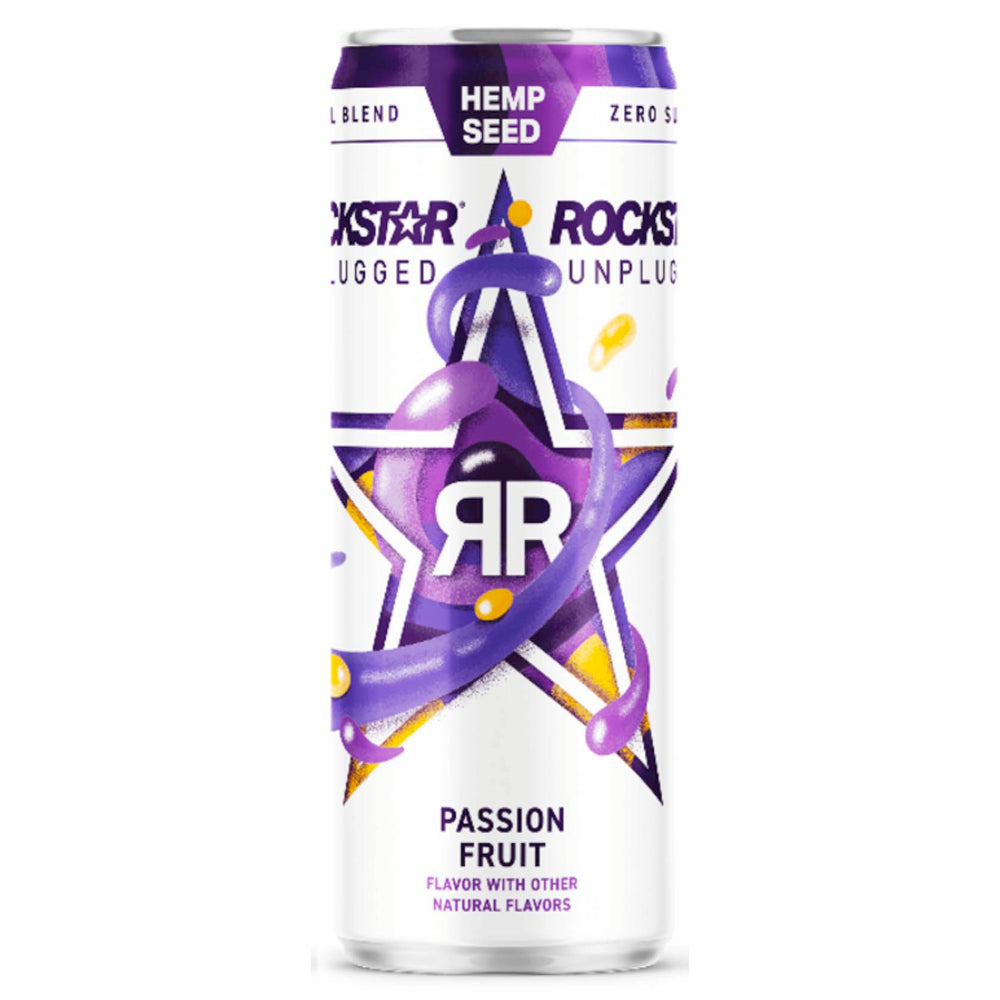 Rockstar Unplugged Passionfruit Energy Drink