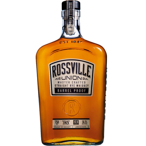 Rossville Union Straight Rye Barrel Proof