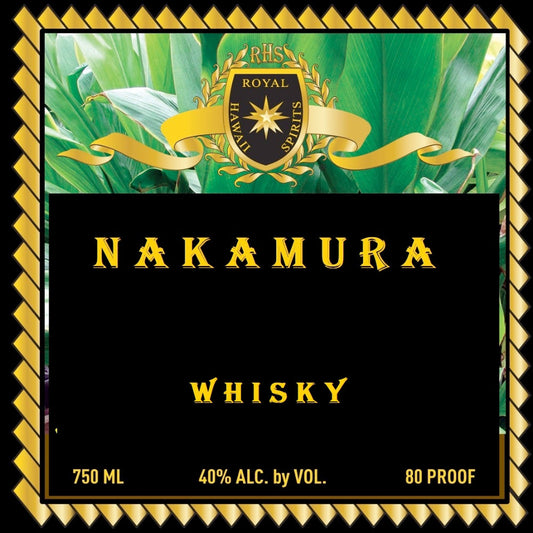 Royal Hawaii Nakamura Whisky