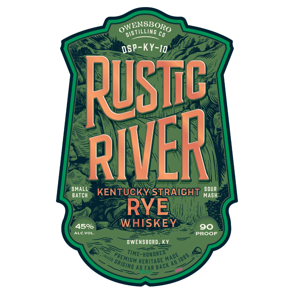 Rustic River Kentucky Straight Rye Whiskey