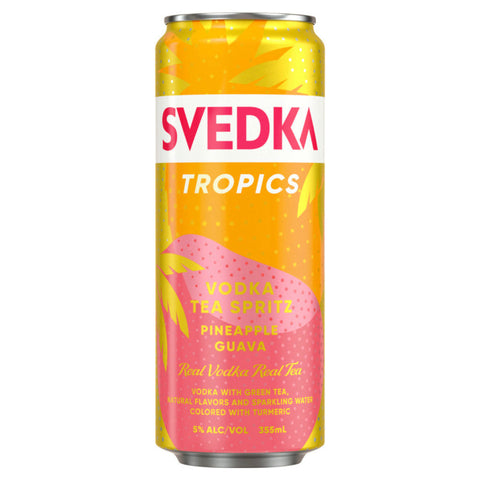 SVEDKA Tropics Pineapple Guava Vodka Tea Spritz