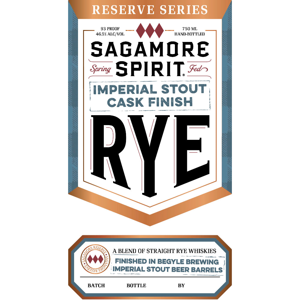 Sagamore Spirit Reserve Series Imperial Stout Cask Finish Rye