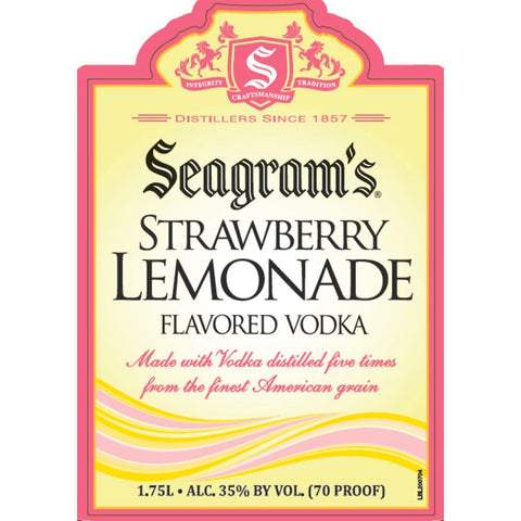 Seagram’s Strawberry Lemonade Vodka 1.75L