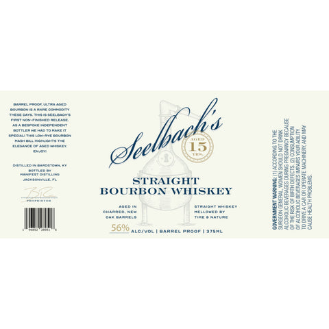 Seelbach’s 15 Year Old Straight Bourbon