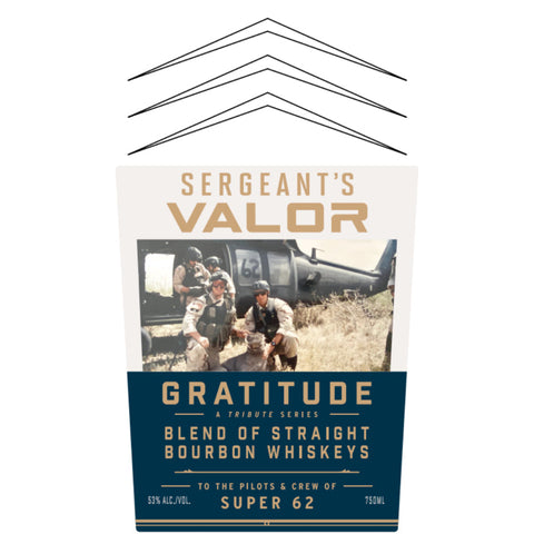 Sergeant’s Valor Gratitude Super 62 Bourbon