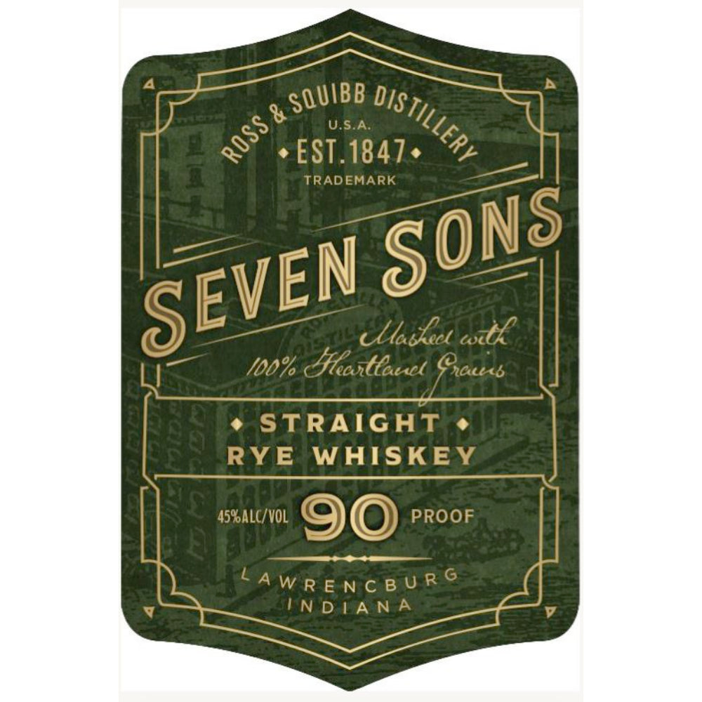 Seven Sons Straight Rye Whiskey