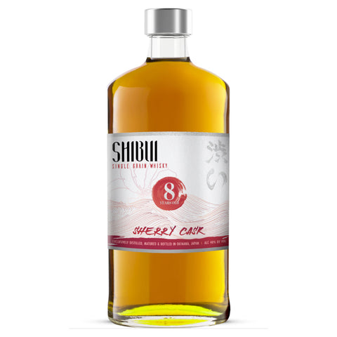 Shibui Single Grain Small Batch 8 Year Old Sherry Cask Matured