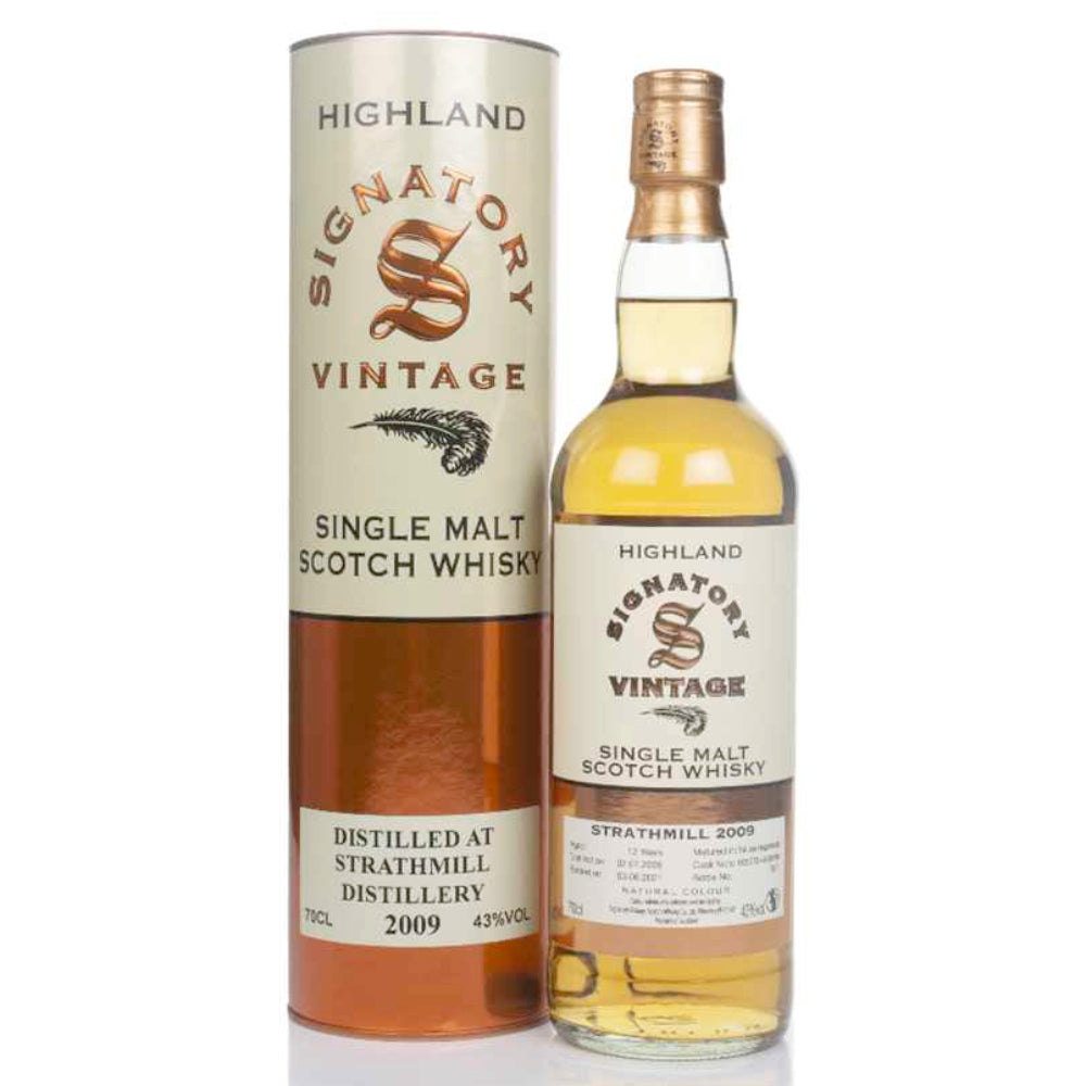 Signatory 12 Year Old Strathmill Single Malt Scotch 2009