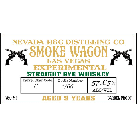 Smoke Wagon 9 Year Old Experimental Straight Rye