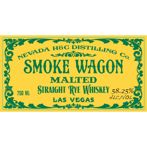 Smoke Wagon Malted Straight Rye Whiskey